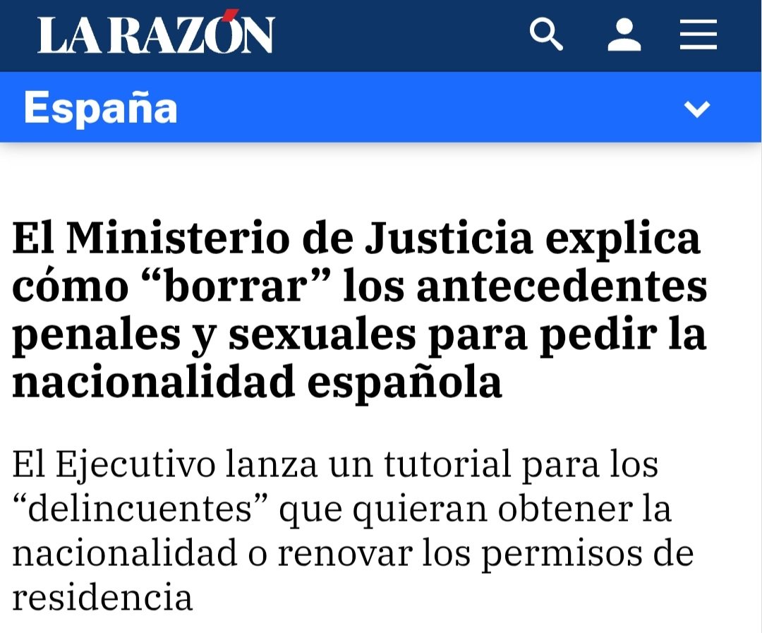 El gobierno te explica como ocultar que eres un violador para conseguir la nacionalidad española, pero los malos son los fachas, que te explican como poder usar X ante la censura.

Ya cada uno que se ponga del lado que quiera.