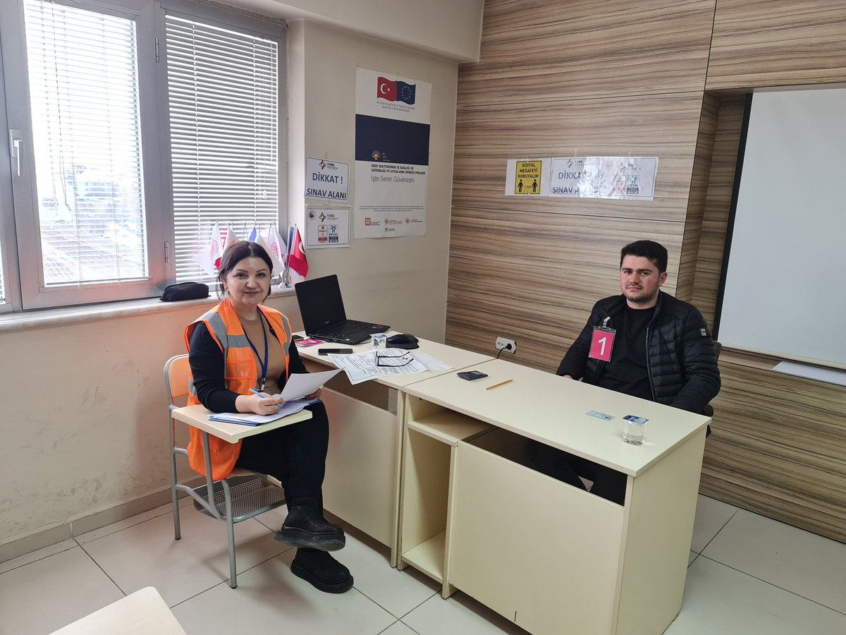 Sorumlu Emlak Danışmanı (Seviye 5) Mesleki Yeterlilik Belgesi Sınavı Odamızda gerçekleştirildi.