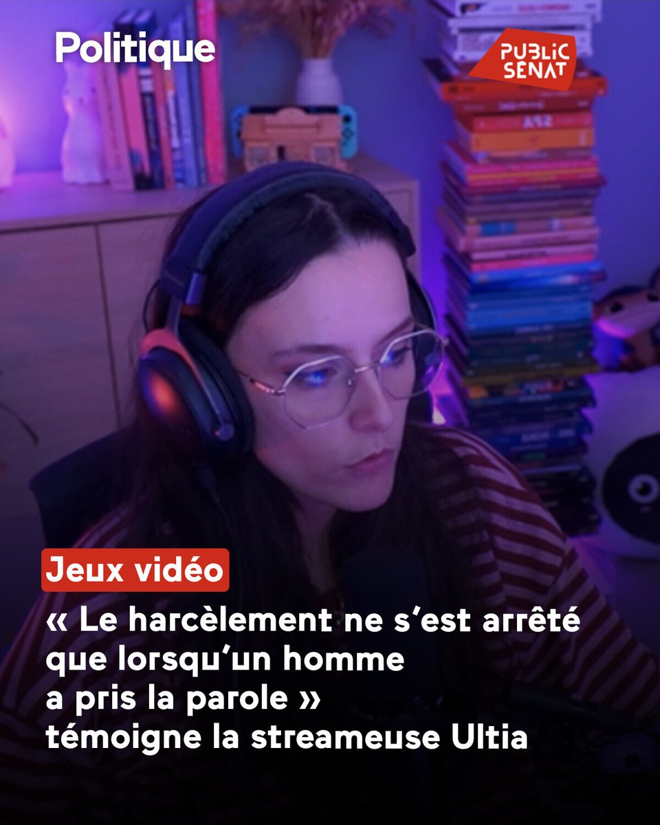 Alors que les femmes représentent aujourd’hui la moitié des joueurs de jeux vidéo, elles ne constituent qu’environ 10 % des streamers sur les grandes plateformes. 

➡️ go.publicsenat.fr/ZJb
