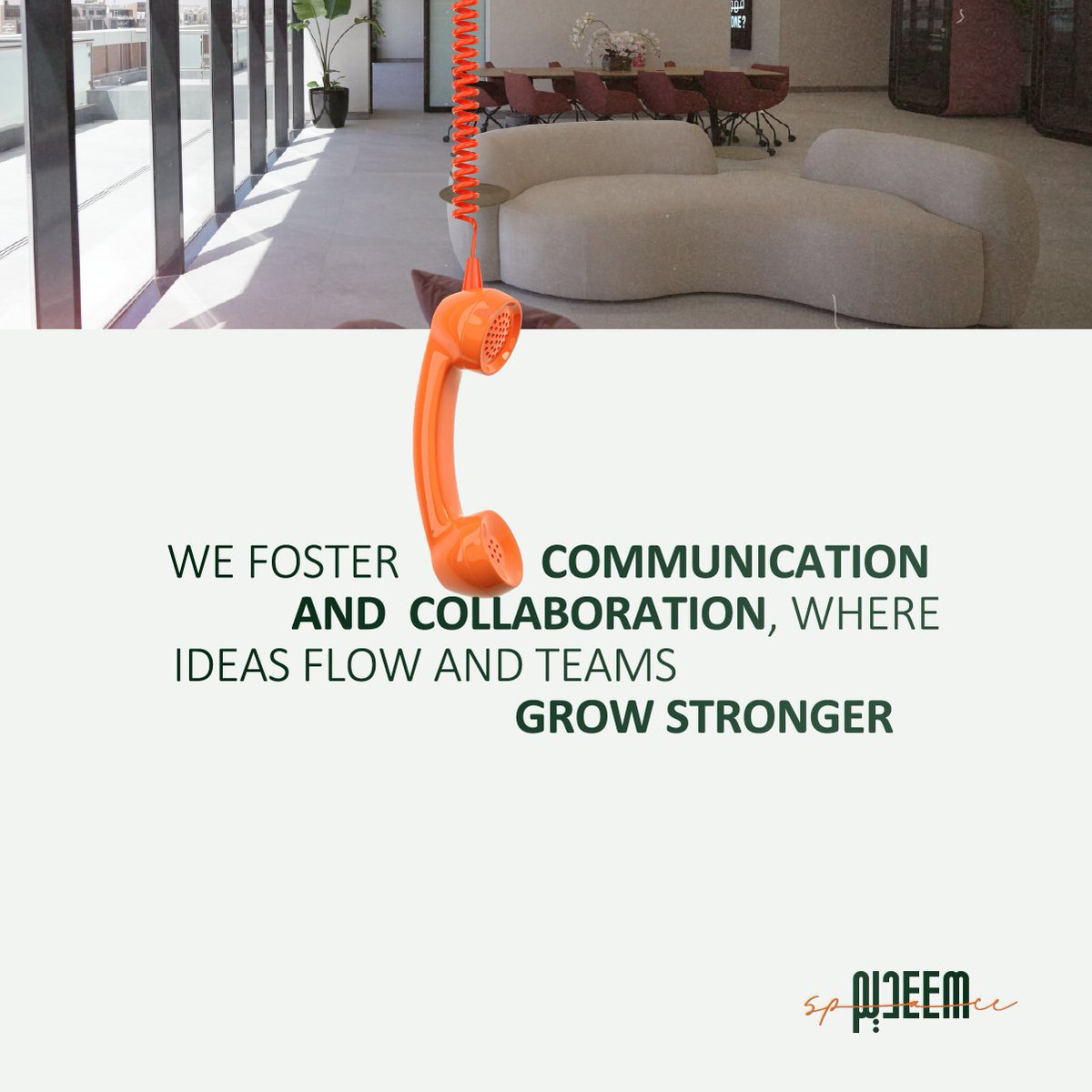 DeemSpace's tweet photo. Smoother collaboration. Clearer ideas. Stronger outcomes.
التعاون أسهل… والأفكار أوضح… والنتائج أفضل.
#workspaces #coworking 
#مكاتب_مشتركة  #مساحات_عمل https://t.co/hW0o9SECk2