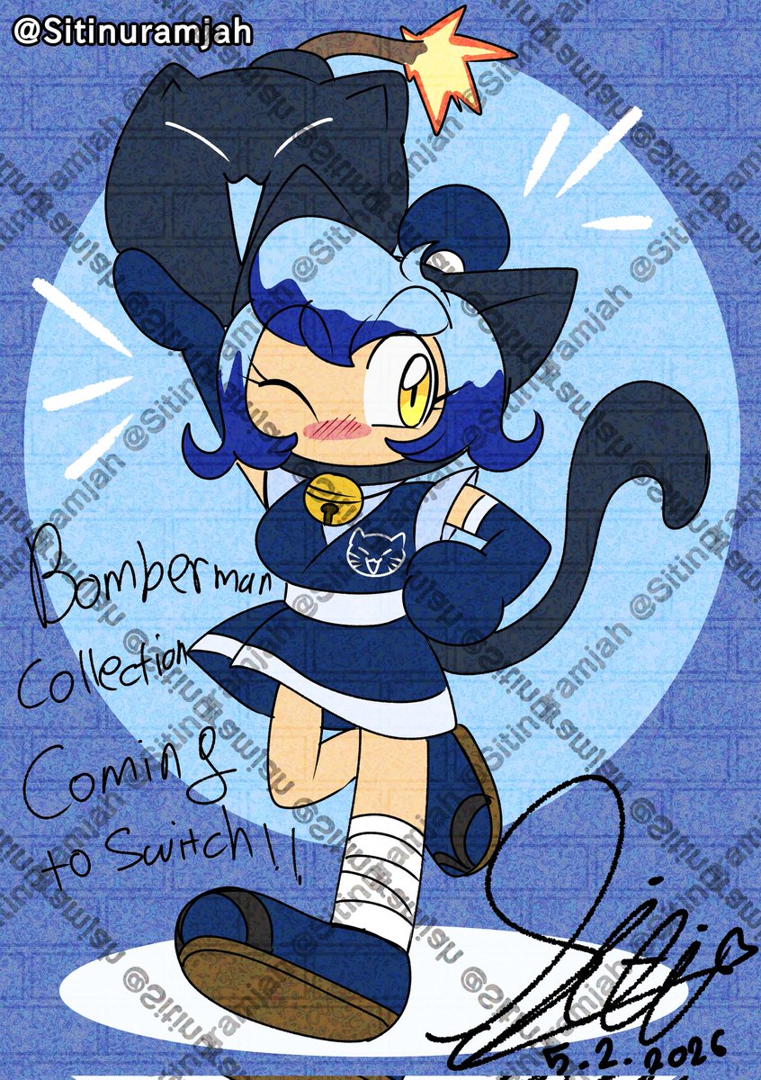 ボンバーマン/Fanart] After i saw Super Bomberman Collection coming