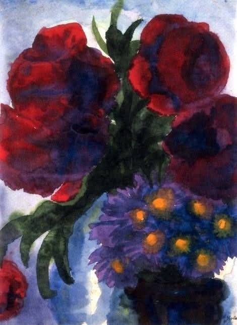 olgatuleninova's tweet photo. Emil Nolde (1867-1956) Danish-German Expressionist painter and Watercolorist https://t.co/5XJxcmS7wT