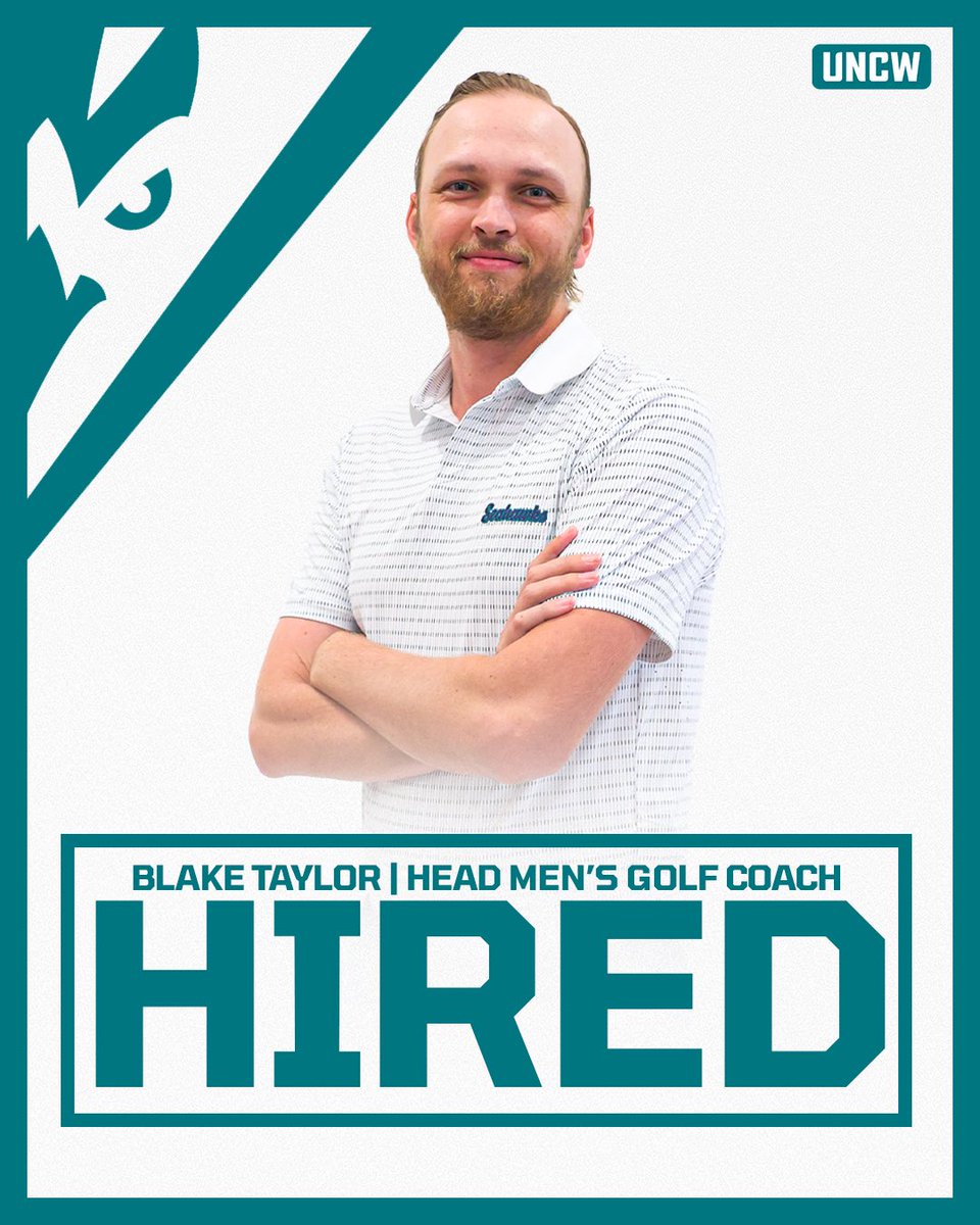 We have named Blake Taylor as our head coach 🤝

Read more 👉 bit.ly/4qT5vki

#SeahawkGolf