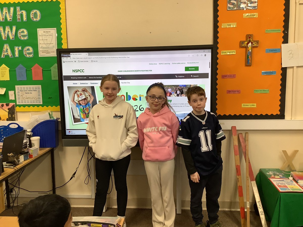 5B_MrBlakely's tweet photo. Children in 5B dressed up and engaged in some fun Mathematical activities today to celebrate NSPCC Number Day! @ololprimary_HT #MathOLOL #NSPCC https://t.co/6BBL45iMzu