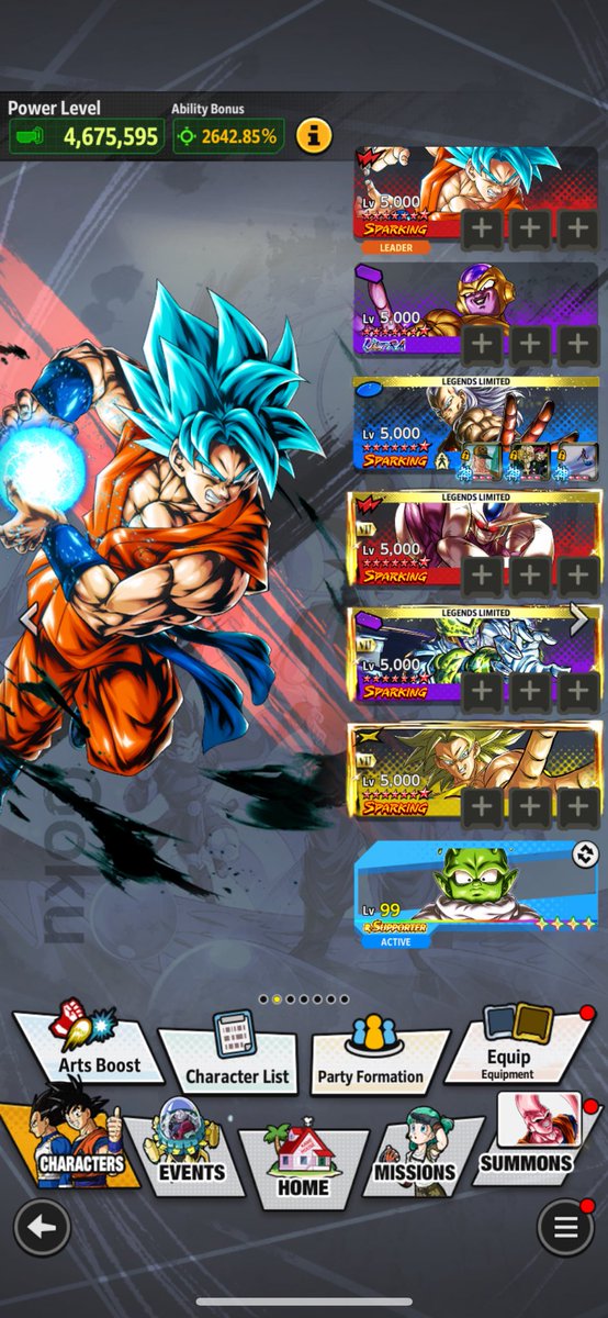 UGF plat. Zenkai Pur cooler with a updated z ability (cold is