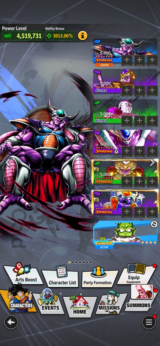 UGF plat. Zenkai Pur cooler with a updated z ability (cold is