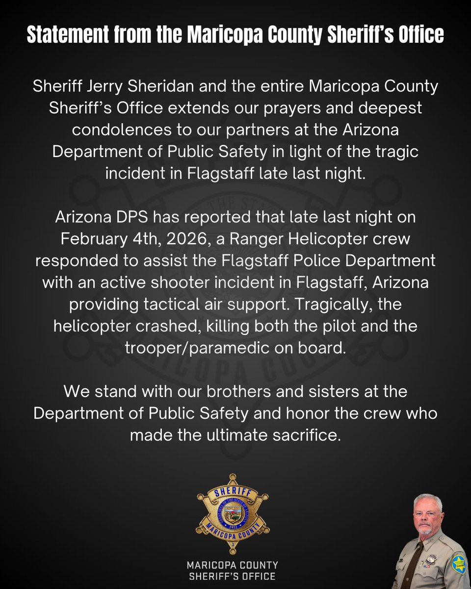 Maricopa County Sheriff's Office tweet media