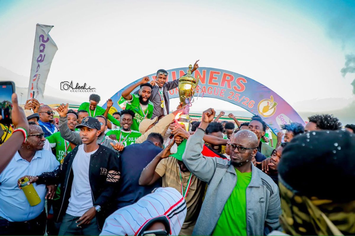 dhoorebbc's tweet photo. #Hargeisa City Club won the #Somaliland championship tournament for the first time in history.

Fans flooded the streets of Hargeisa to celebrate the historic win, chanting the club's name. https://t.co/dtD3raF5cN