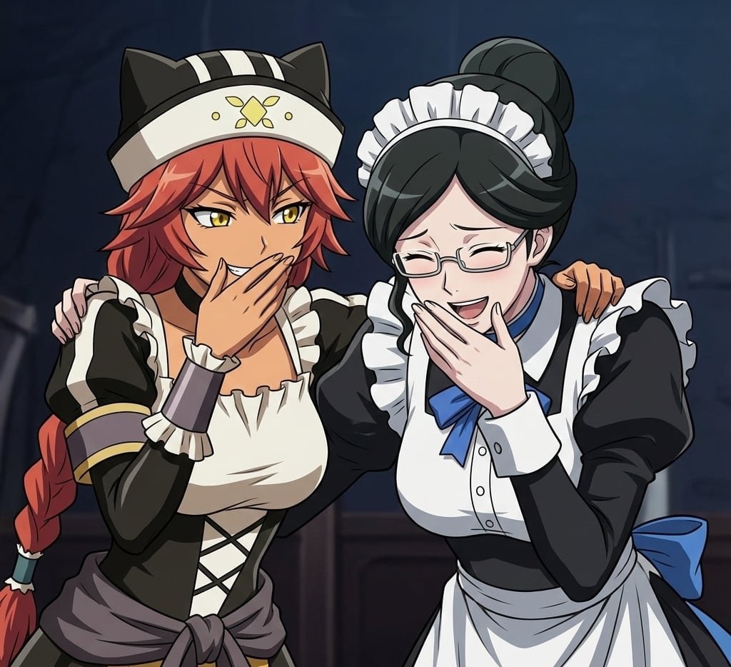What are they laughing about? #overlord