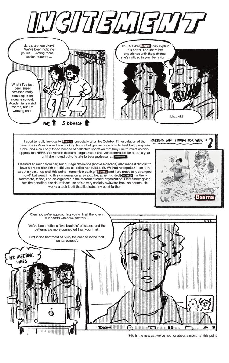 adriansiedelman's tweet image. Comic of how I got kidnapped by my ex-roommates in the middle of the night then captive for almost 2 weeks 

CWs: sexual assault, suicidal themes, forced institutionalization