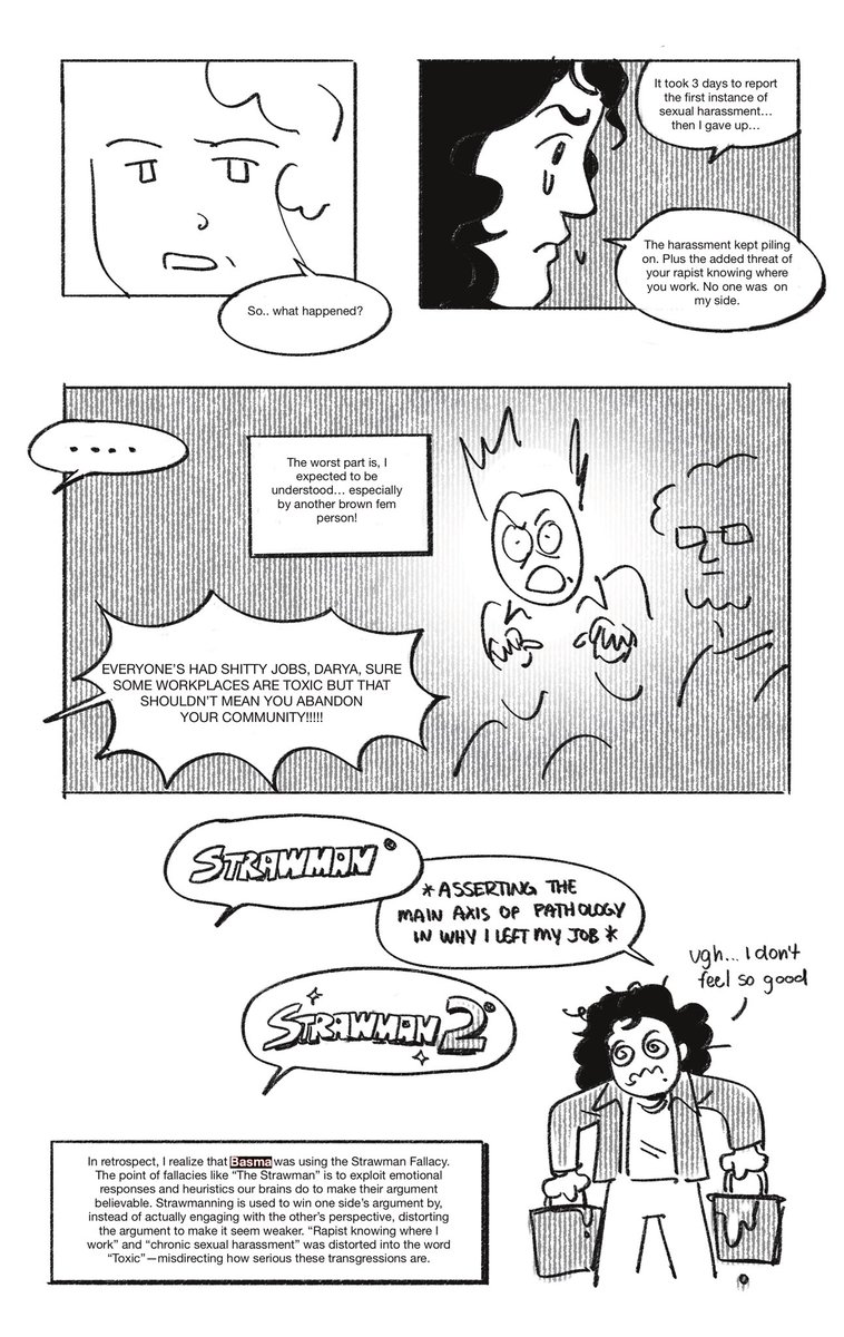 adriansiedelman's tweet image. Comic of how I got kidnapped by my ex-roommates in the middle of the night then captive for almost 2 weeks 

CWs: sexual assault, suicidal themes, forced institutionalization