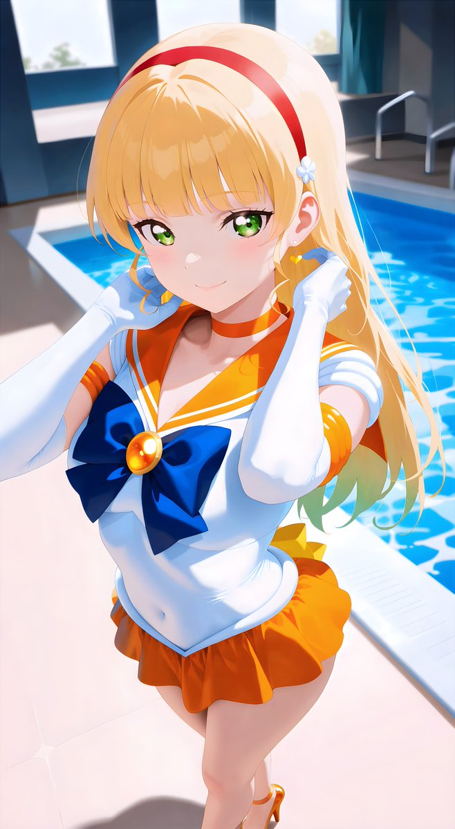 Masa_AIillust's tweet image. #SailorMoon 
LoveLive!×SailorMoon