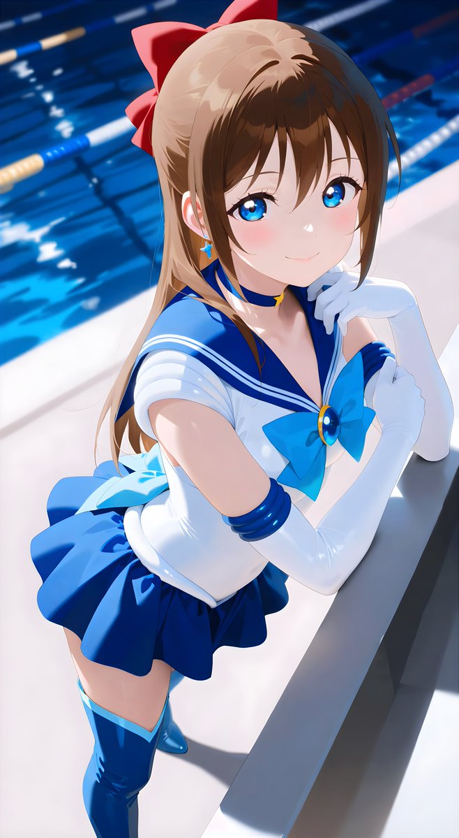 Masa_AIillust's tweet image. #SailorMoon 
LoveLive!×SailorMoon