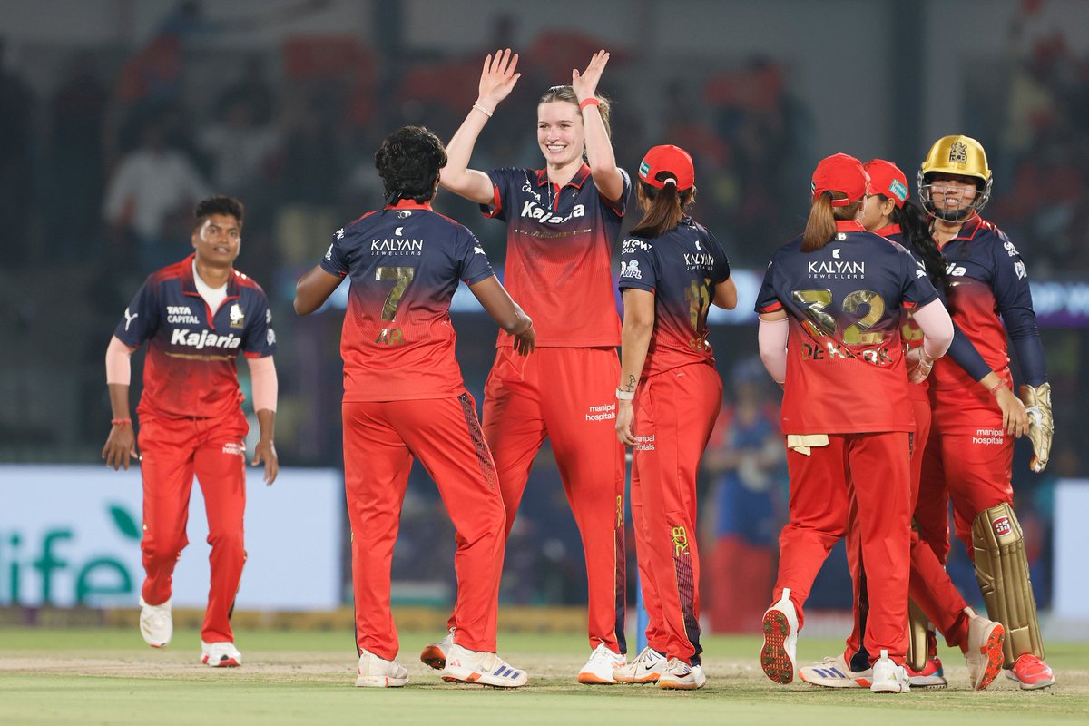 Delhi Capitals have posted a mammoth score of 203 after being inserted to bat in the Finals.

A big Chase incoming for the RCB Batters. Whom are you backing to win the Title ?