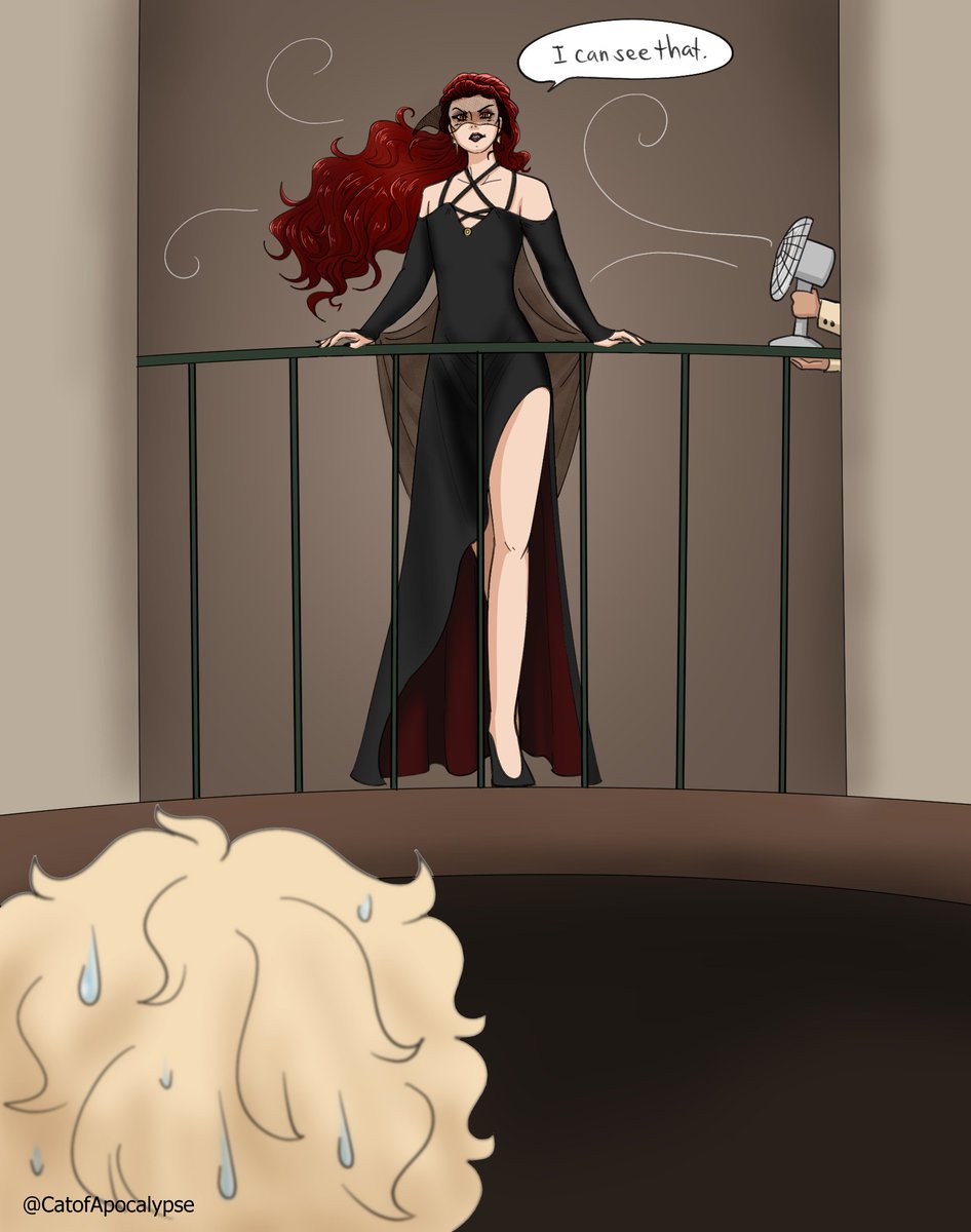 Had to stop drawing the other comic to do this lmao

#GoodOmens3 #GoodOmensFanArt #ineffablehusbands