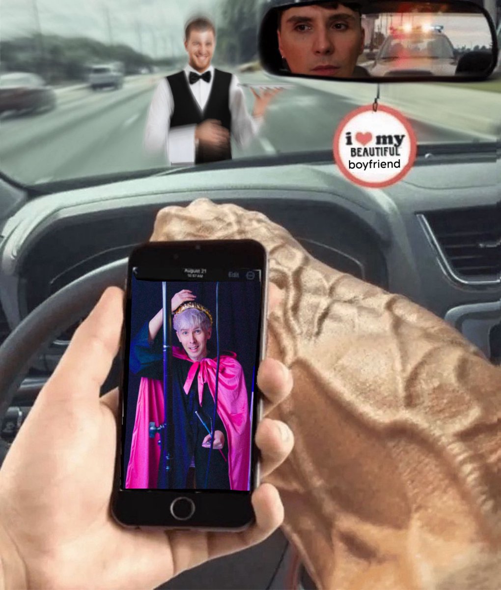 thank god dan doesnt have his license