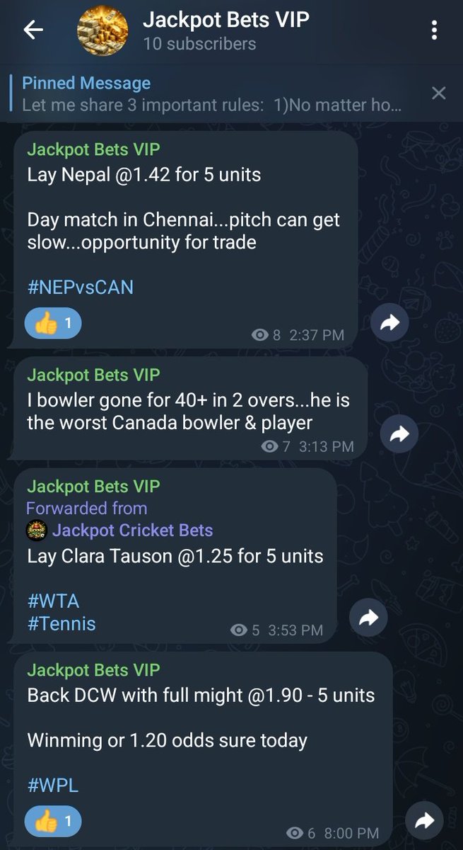 BettingHeist365's tweet photo. My #WPLFINAL Tip in VIP
#WPL
#WPL2026
#TataWPL
#RCBWvsDCW
#RCBWvDCW
#DCWvsRCBW
#DCWvRCBW https://t.co/YKqJa5qSXz