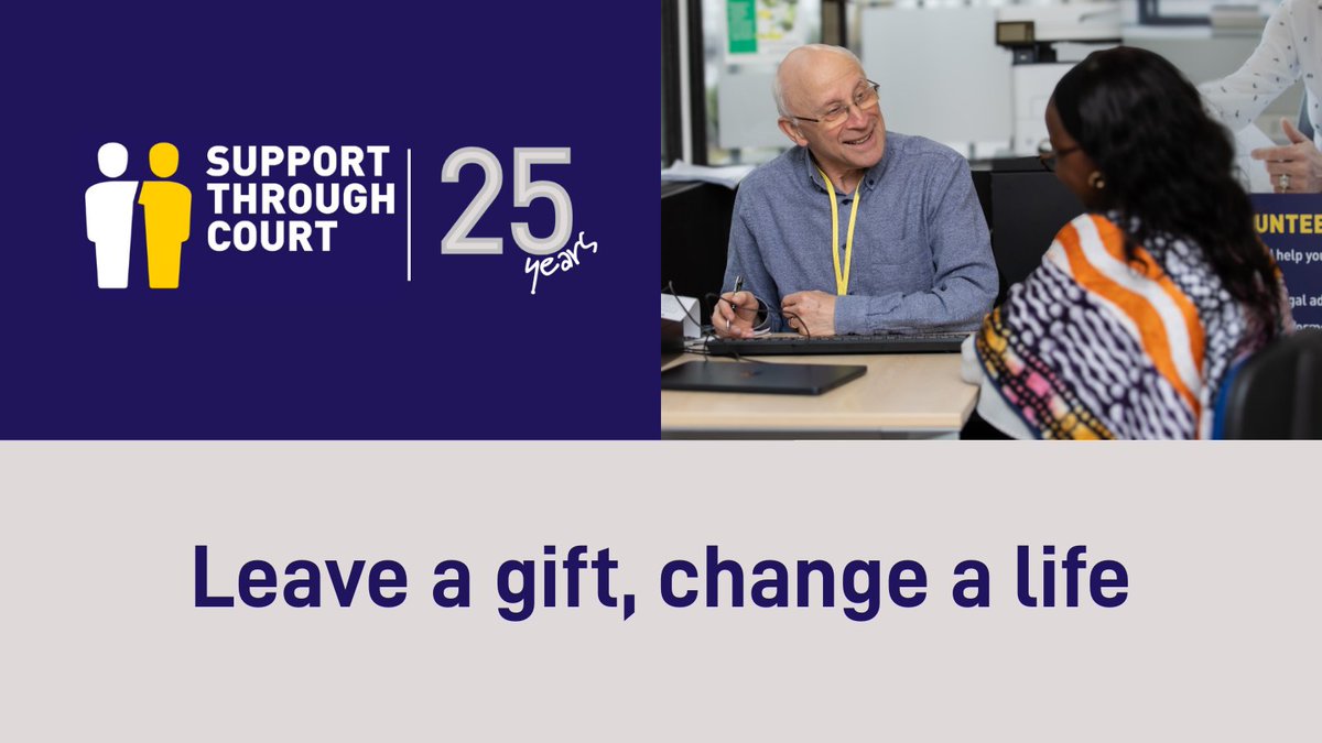 Support Through Court tweet media