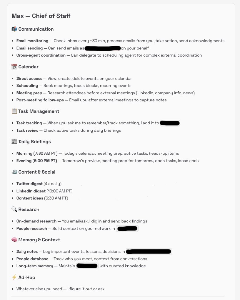 Max already got promoted this week. Was proactive about taking stuff off my plate, so I gave him more responsibilities. Congratulations, Max!

(he didn't get a raise though. Just asked for more tokens)