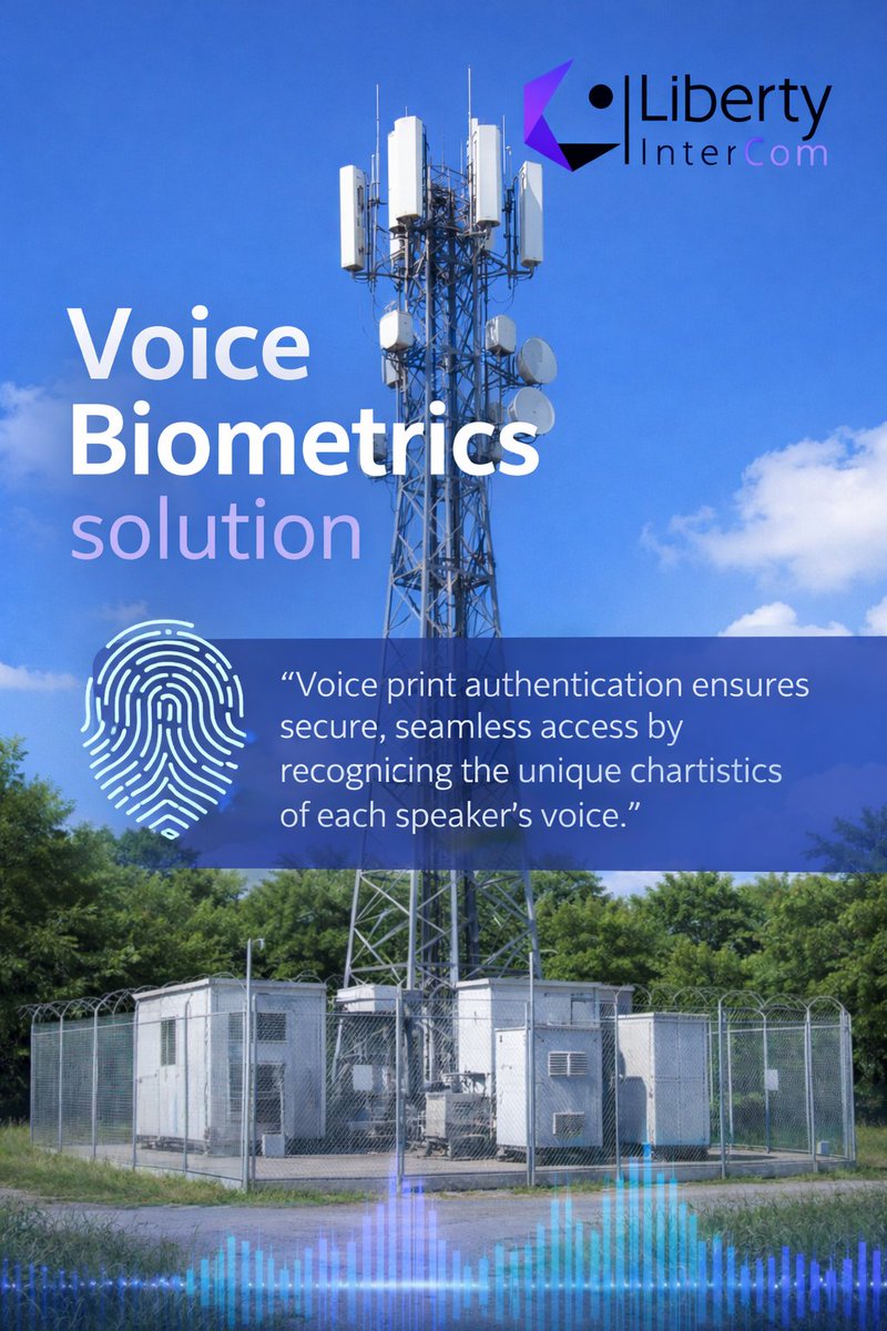 LibertyInterCo's tweet photo. Manage business capital with trust for employees and customer for all sector, anyone may voice biometrics, in call centre, IOT and much. learn a good way to prevent lost with voice print authentication.
#libertyintercom
#biometrics https://t.co/I14JYQj20p