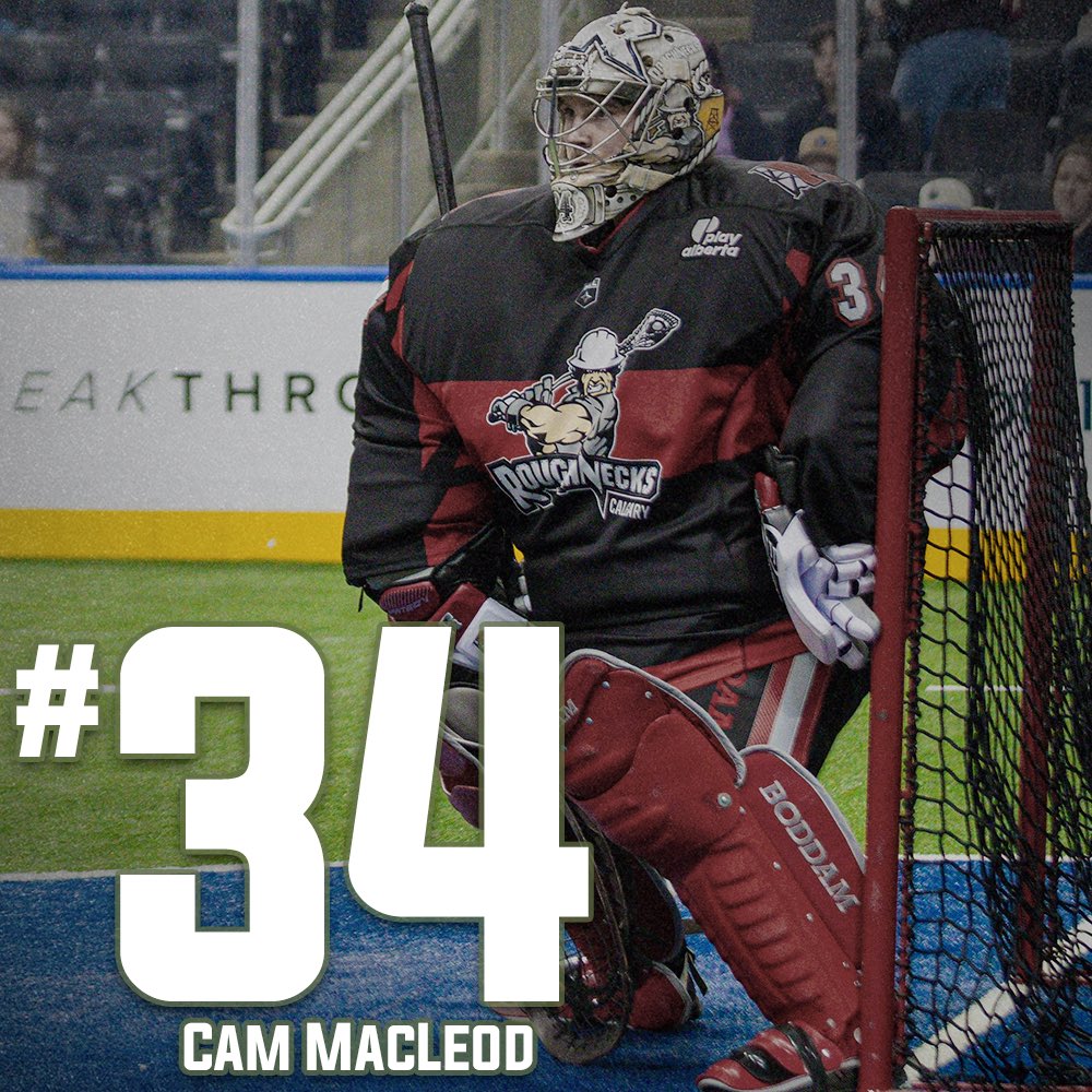 KnighthawksPR's tweet photo. Goaltender Cam MacLeod has been signed to the practice squad. 🦅🥍 #NLL https://t.co/CNEFUeGsXf