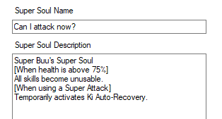 ContonMods's tweet image. XV2 Raid Details

vs. Buuhan

Duration (US Servers are Pacific Time):

February 5th 8 PM - February 11th 10 PM

Rewards (based on 100k points)

250 TP Medals
140 STP Medals
Artwork 103
Artwork 104
Artwork 411
Super Soul (Super Buu) "Can I attack now?"

#Xenoverse2 #DBXV2