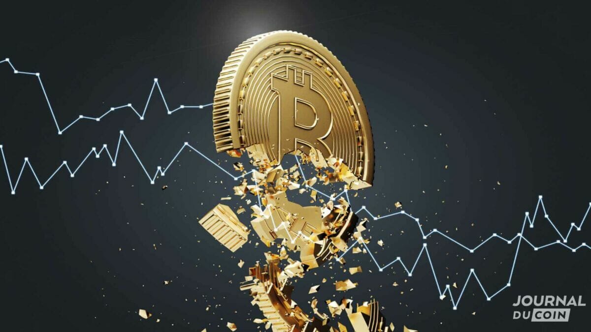 LeJournalDuCoin's tweet photo. 📉 #Bitcoin chute sous les 70 000 $. https://t.co/pIwJa84P0E