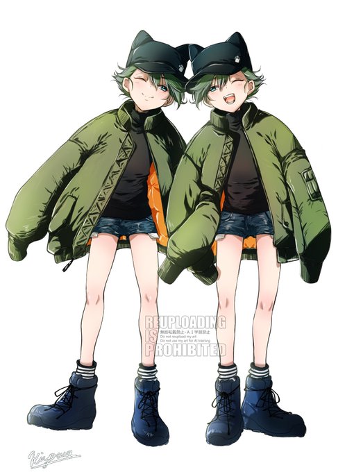 今日は双子の日なんですって!