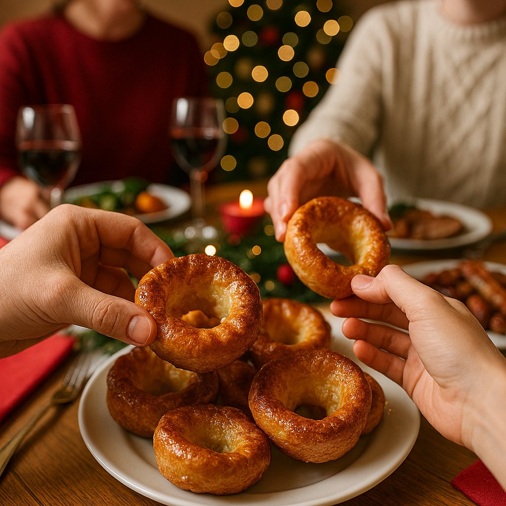 underxmastree's tweet image. It’s #YorkshirePuddingDay
Yorkshire puddings on the Christmas dinner table…
Yes or absolutely yes? 🤔🎄

#YorkshirePuddingDay #ChristmasDinner #FoodDebate #UKFood