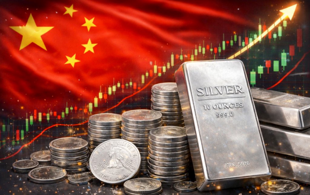 JUST IN🇨🇳📈🔥 #Silver prices in China reaches record-high of $125 per Ounce amid #Metals crashes globally with -26% within hours.