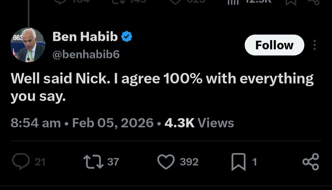 And Ben agrees with everything he says.