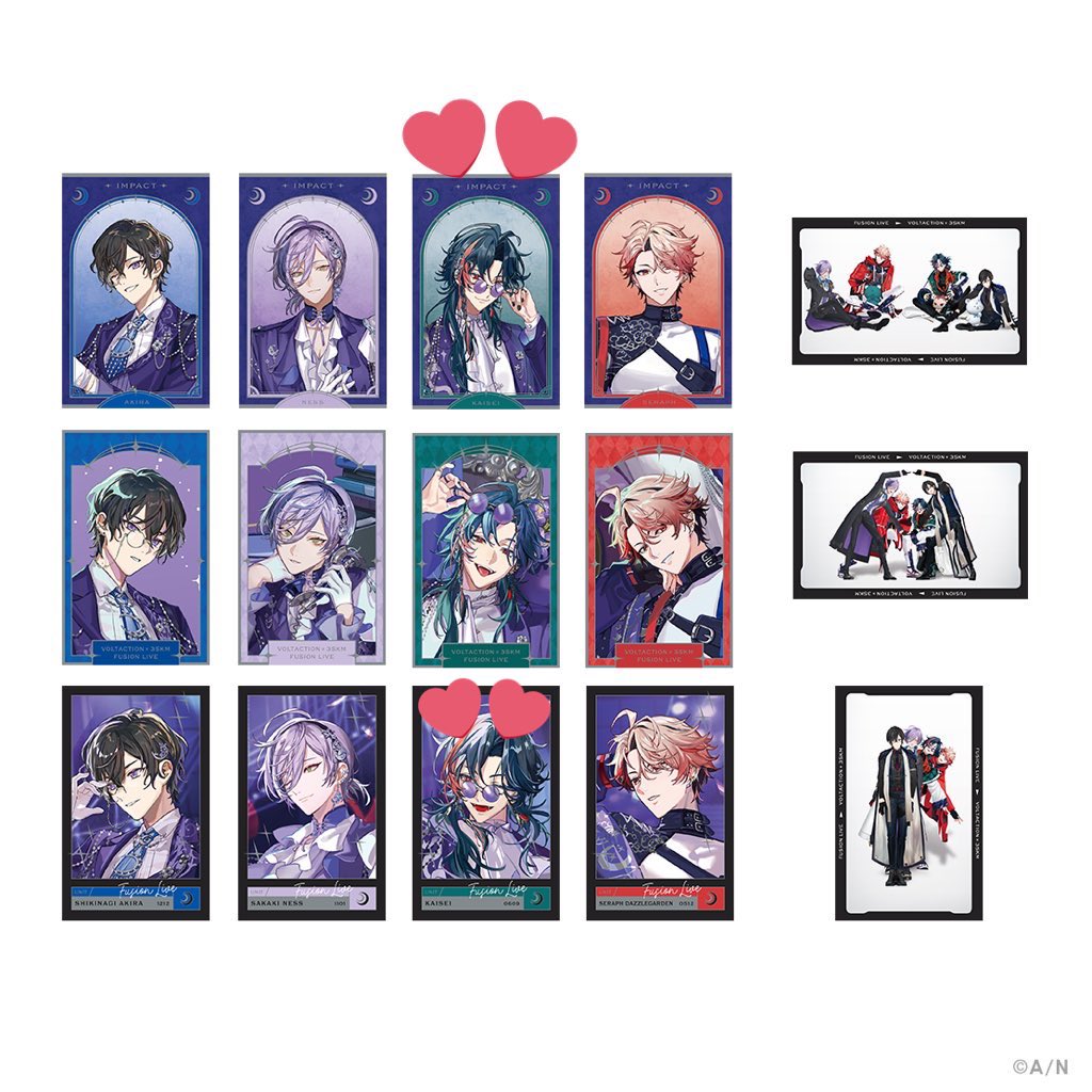 【買取】にじさんじ VOLTACTION 3SKM IMPACT
ランダムフォト風カード 月組 

【求】🔑🐍 💕各1枚  

【譲】〜定価＋送料

PayPay支払い＞振込み
郵送にてお譲り
1枚からでも可、抱き合わせも検討

可能でしたら纏めて希望
お気軽にお声掛け下さい🙇‍♀️