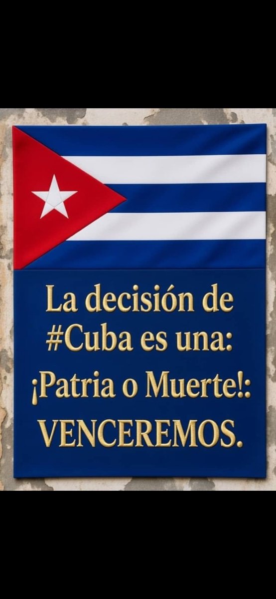 Ante el chantaje y la presión, ante la mentira y la manipulación, #Cuba entera se levanta contra dólar y cañón.
#CubaEstáFirme    
#ConElPieEnElEstribo