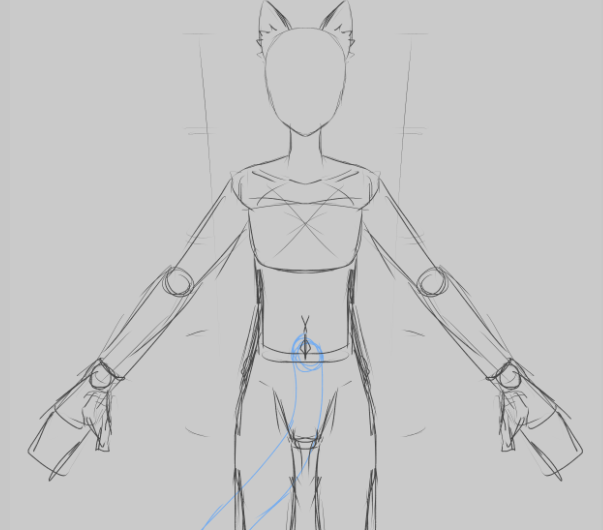 2/5 進度更新！
目前逐漸進行到正是繪製的狀態啦！
與夜喵子討論了很多關於他服裝上的設計，雖然多少會擔心自己的畫風不夠撐起他那帥氣的臉蛋（？）
不過，凡事都有第一次，對吧？
<a href="/Yemiaozi68/">夜喵子-Night Meow-夜ニャー貓與魔女週日談主題募集中</a>