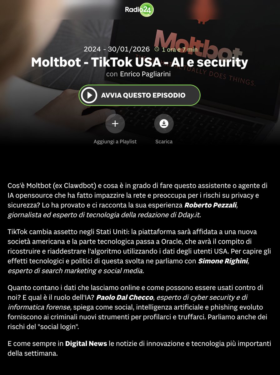 Paolo Dal Checco tweet media