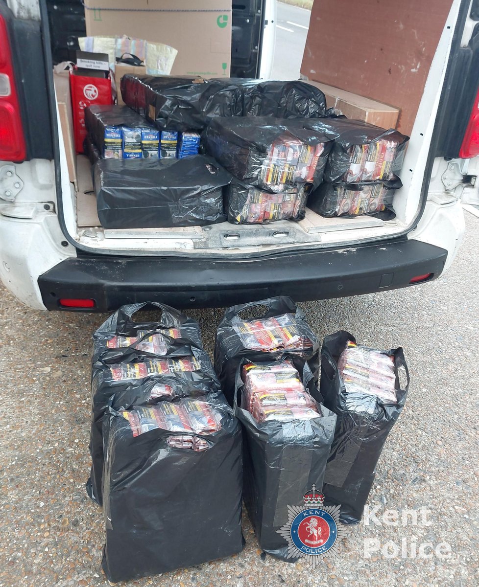 Large quantities of tobacco and cash have been seized in #Hythe, following a joint operation led by Kent Police. Read more: kent.police.uk/news/kent/late…
