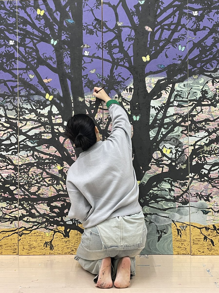 📢イベントのお知らせ | Event announcement 

郷さくら美術館で開催の二人展、最後のイベントのお知らせです。

2/7 14:00~ からアーティストトークを行います。

お近くへお越しの際は是非、お立ち寄りください。