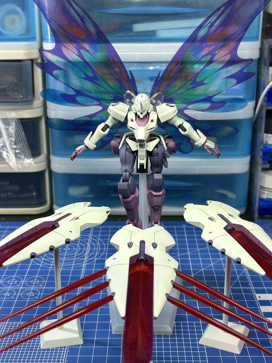 HG G-ルシファー 完成^_^ Part4 可憐で神秘的だけど武装は殺意マシマシ