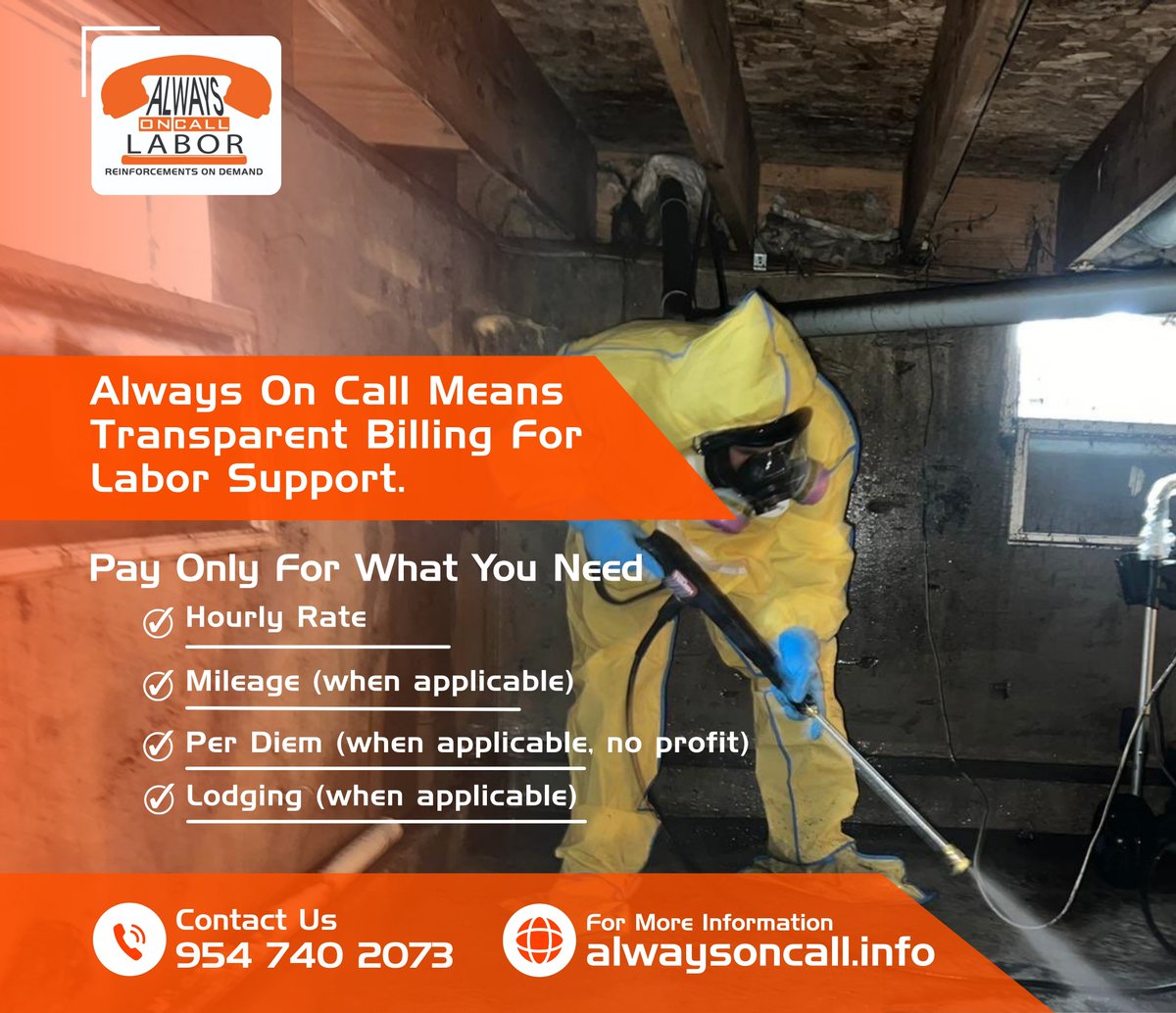 AlwaysOnCall24's tweet photo. Labor Support Should Be Simple, Clear, and Reliable.
At Always On Call Labor, we believe you deserve workforce support without confusion, hidden costs, or unnecessary complications.
📞 Just give us a call: 𝟗𝟓𝟒 𝟕𝟒𝟎 𝟐𝟎𝟕𝟑
🌐 Visit: https://t.co/rzz863PiXI https://t.co/u3byYYSFRC