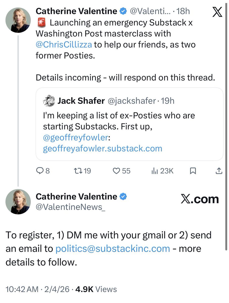 redsteeze's tweet photo. I keep warning you about what Substack is turning into. https://t.co/0mDvatOHY2
