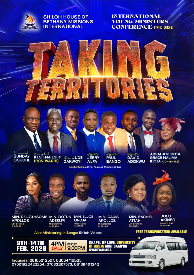 Abuja...

If righteousness will be found on the streets, and the knowledge of the glory of the Lord cover our territories, then, the pulpit must once again sustain a bold call to doctrinal integrity and uncompromising purity of life from those saddled with the responsibility of