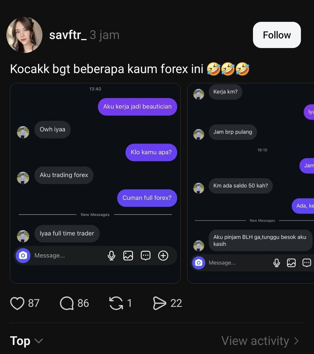 PROFESOR SAHAM tweet media