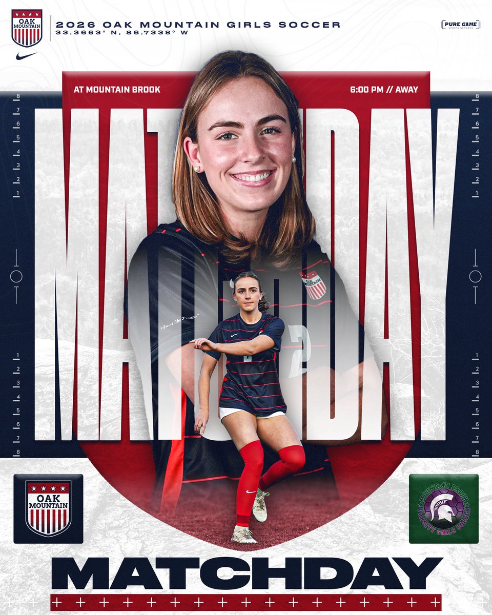 🚨HERE WE GO🚨First game of the season today and it’s a tough road game against #2 in 6A Mountain Brook! Excited to step on the field after all the hard work to get to this point! #TrustTheProcess