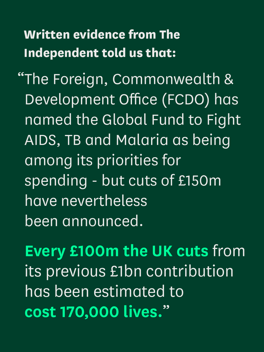 International Development Committee tweet media