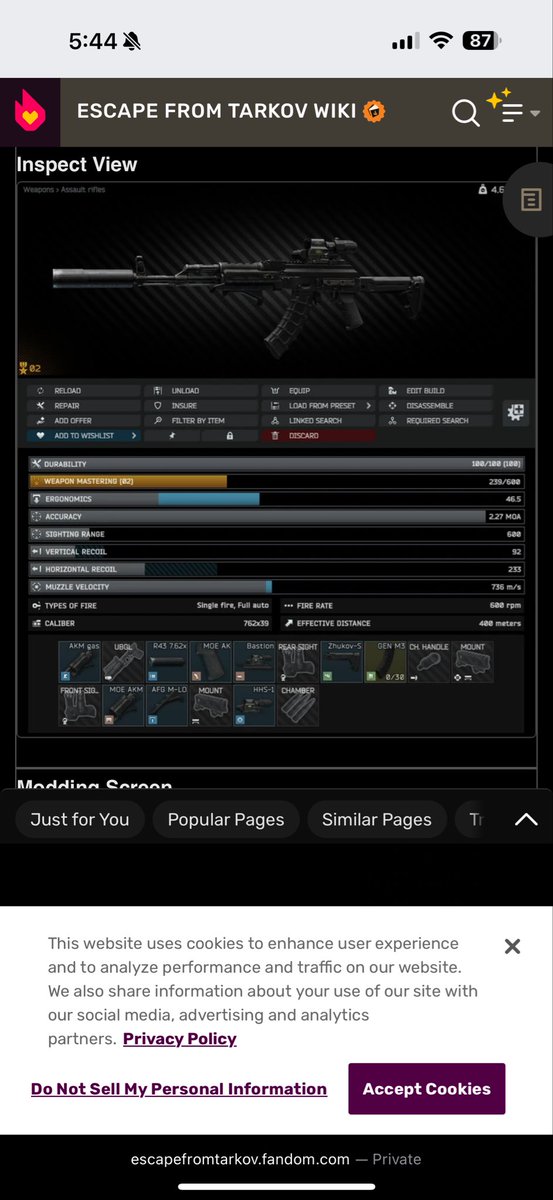 PythonPolaris's tweet image. Trying to do gunsmith part 18

Am I missing something?