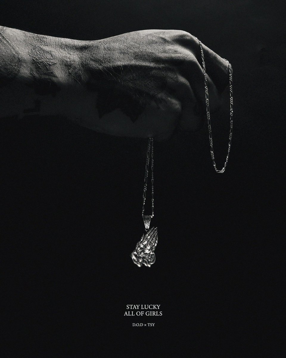 □ D.O.D × TATTOO STUDIO YAMADA PRAYING HANDS NECKLACE タトゥー