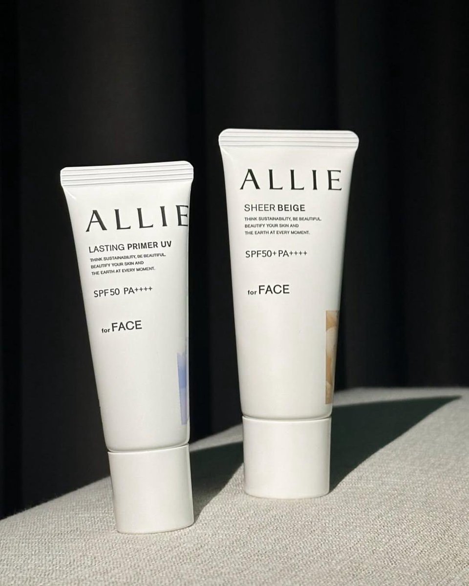 กันแดดตัวโปรดจาก ALLIE
2 ตัวนี้คือเบสคู่ใจ ทาทีเดียวจบทั้งกันแดด + เมคอัพ ผิวเนียน เบลอ กันน้ำ กันเหงื่อ ลุยได้ทุกวันเลย✨️💛🪐👽

#ALLIE #AllieThailand
#beautysunscreen 
#TutorKrp #mynameis_yim
#TutorYim

📸 𝗜𝗚 : mynameis_yim ,krptt_
🗓️ 𝗗𝗮𝘁𝗲 : 05.02.2026