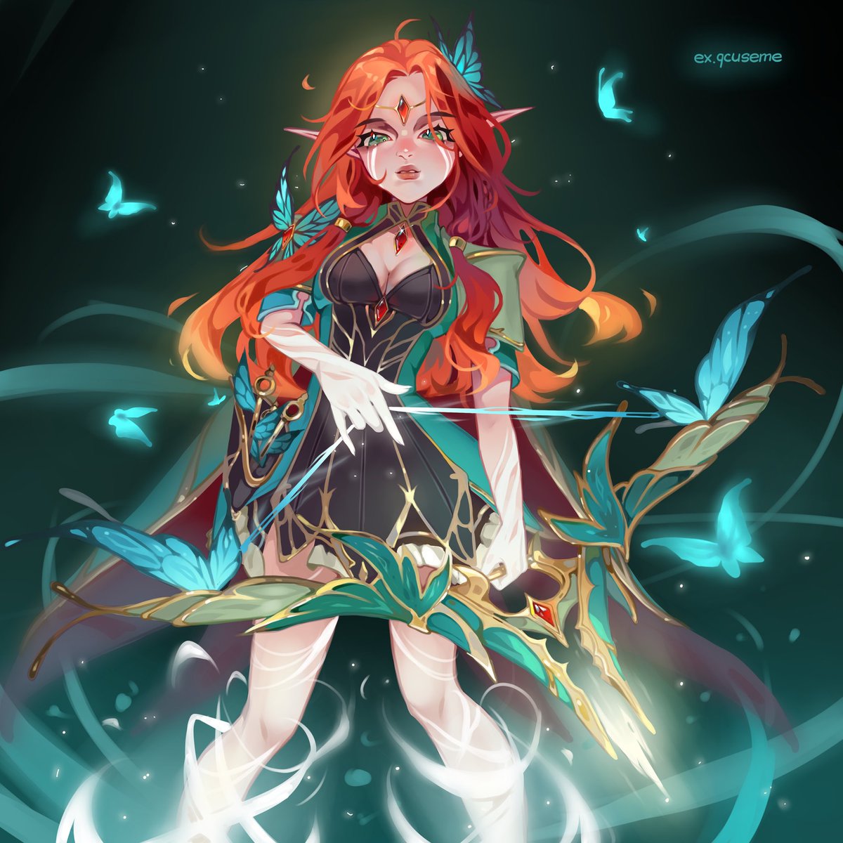 exqcuseme's tweet photo. Dota 2 heroines with the most beautiful sets in my opinion <3
#dota #art https://t.co/wv3b1Z8jOz