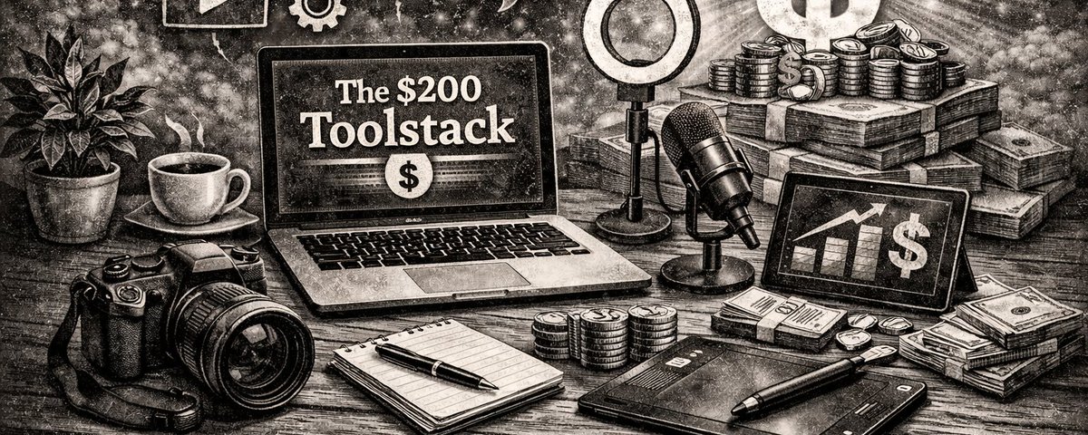 The $200 Toolstack I Use to Make 6 Figures