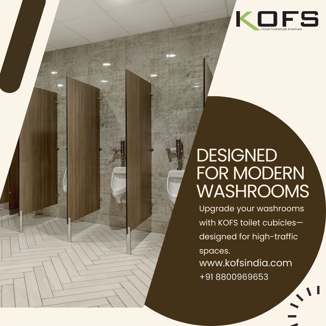 K_O_F_S's tweet photo. Designed for Modern Washrooms 
Upgrade your washrooms with KOFS toilet cubicles—designed for high-traffic spaces. 
DM us for pricing &amp; customization.
https://t.co/YIJRmclsgG
info@kofsindia.com
+91-8800969653, +91-7042333396/93
#ModularWorkstation #OfficeFurniture #ModernWorkspace https://t.co/cTOCRqnL9Y